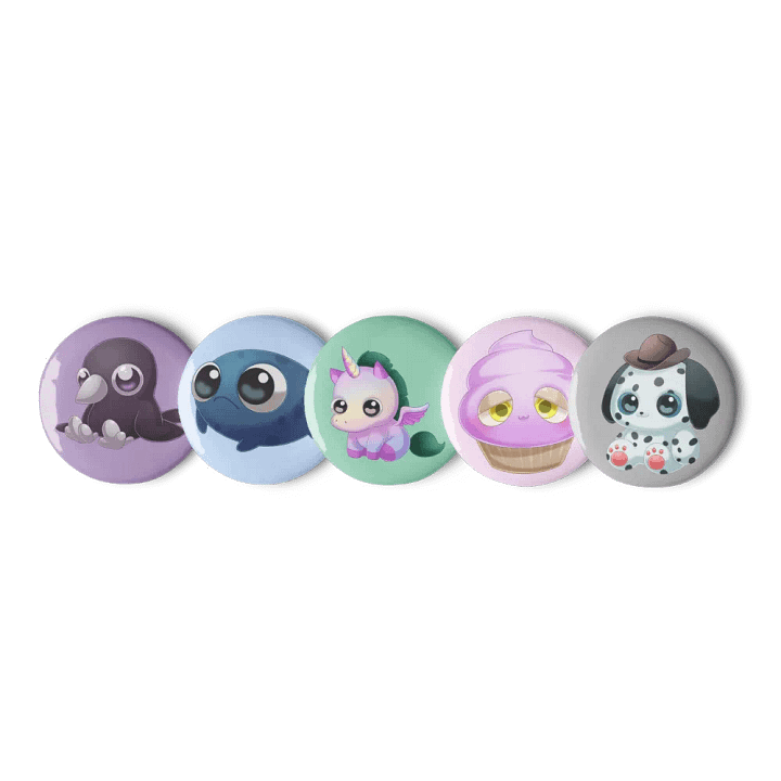 Set of 5 Mod pins! product image (1)
