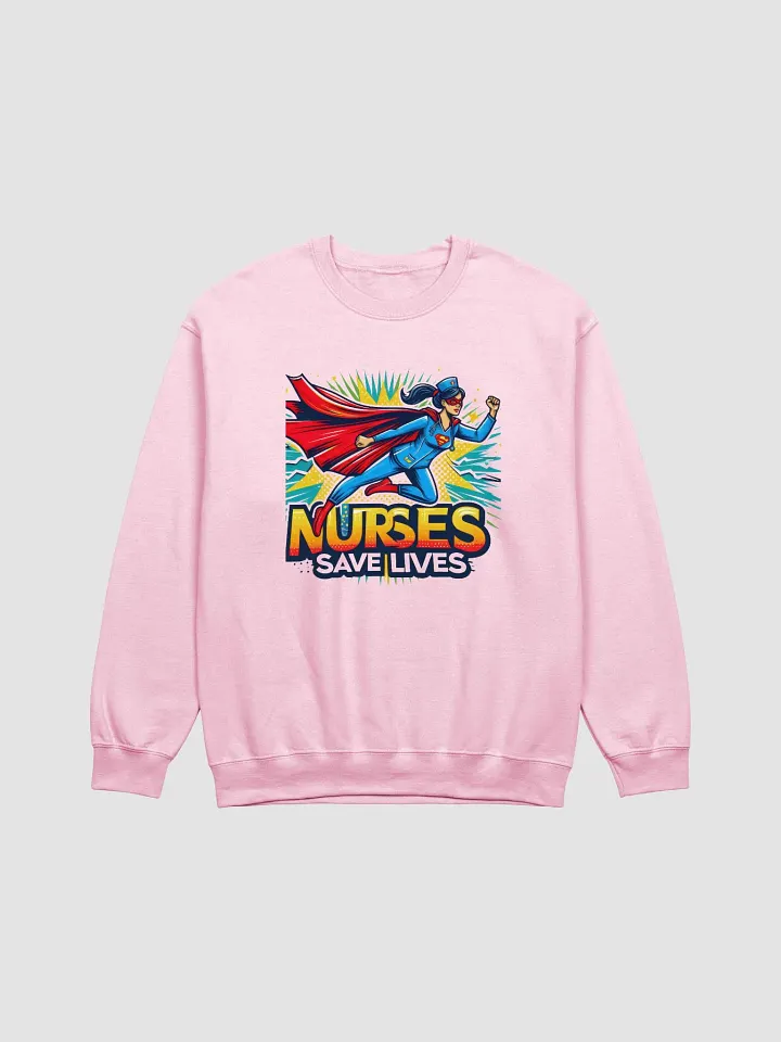 Superhero Nurse Crewneck Sweatshirt product image (10)