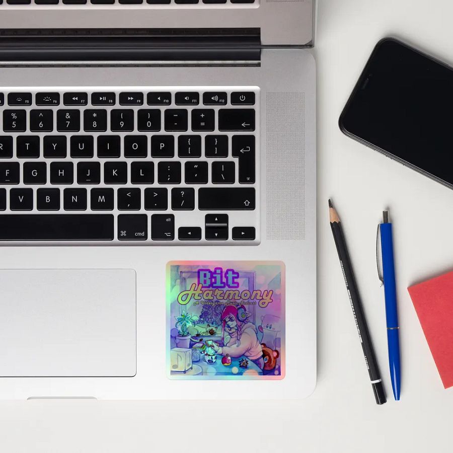 Bit Harmony Holographic Sticker product image (10)