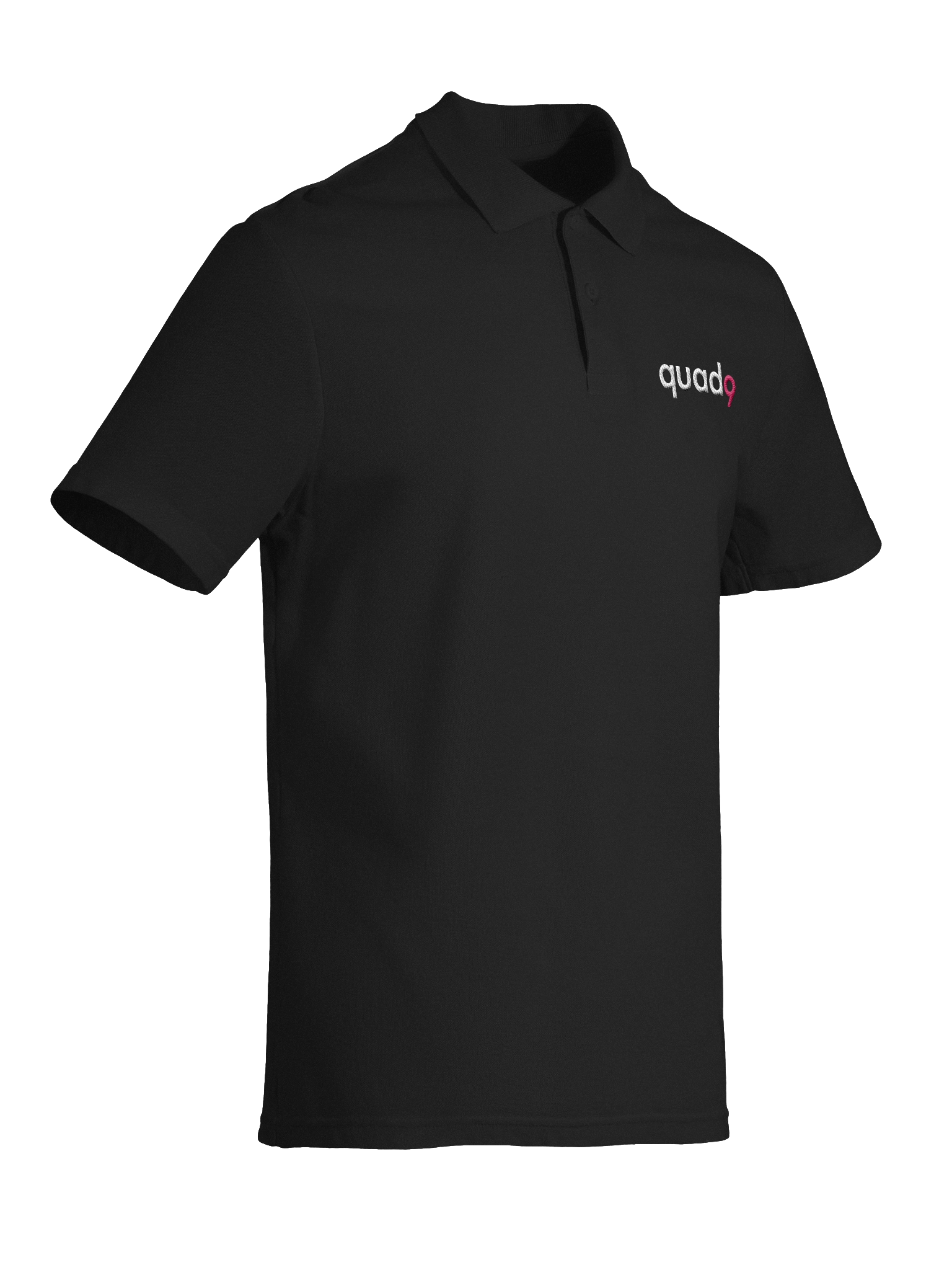 Quad9 Embroidered Logo Polo Shirt product image (6)