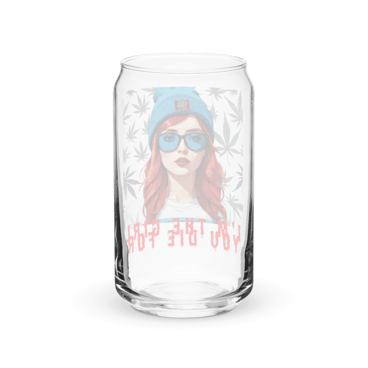 I'm The Girl You Die For can shaped glass product image (6)