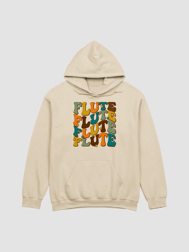 Groovy Wavy Flute Hoodie - Retro Colors product image (1)