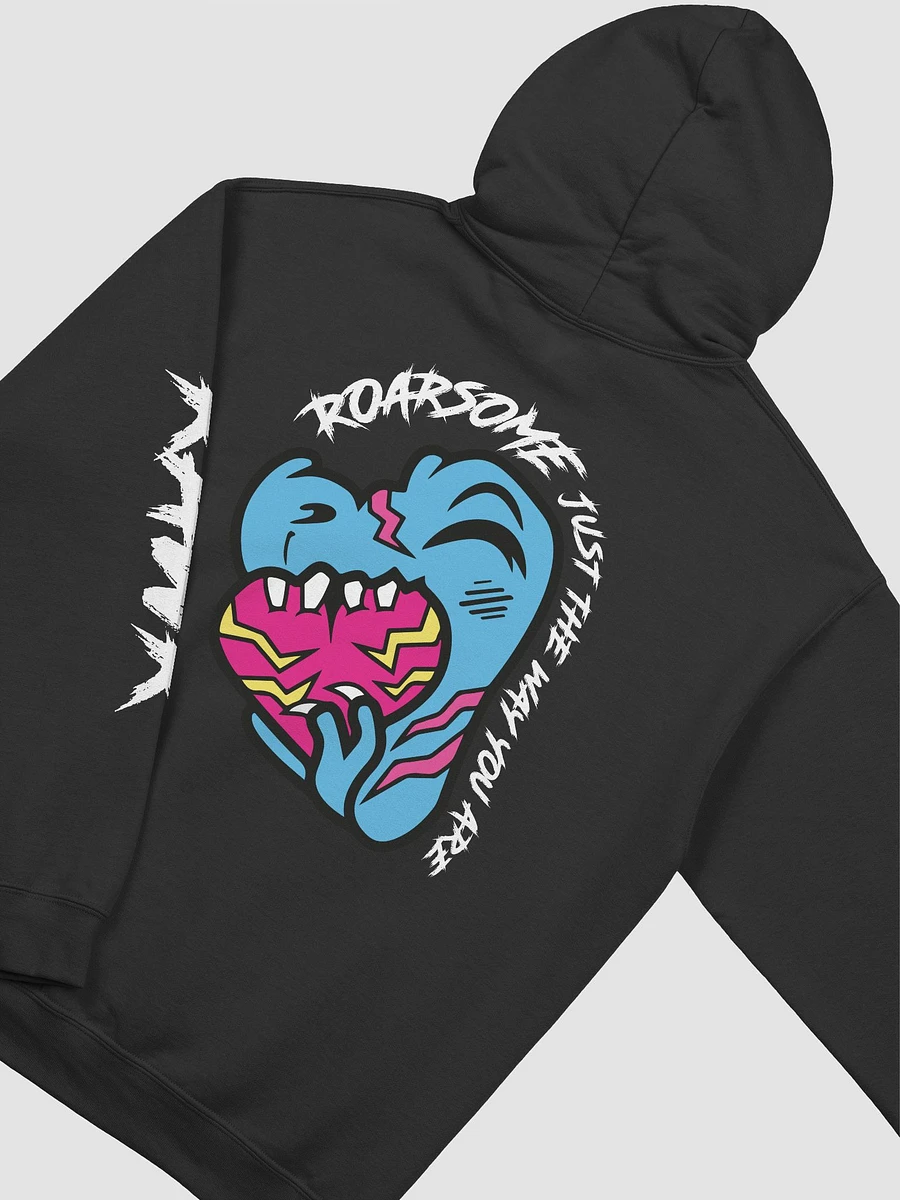 ROARSOME Pansexual Parasaur Full Length Hoodie (Dark) product image (4)