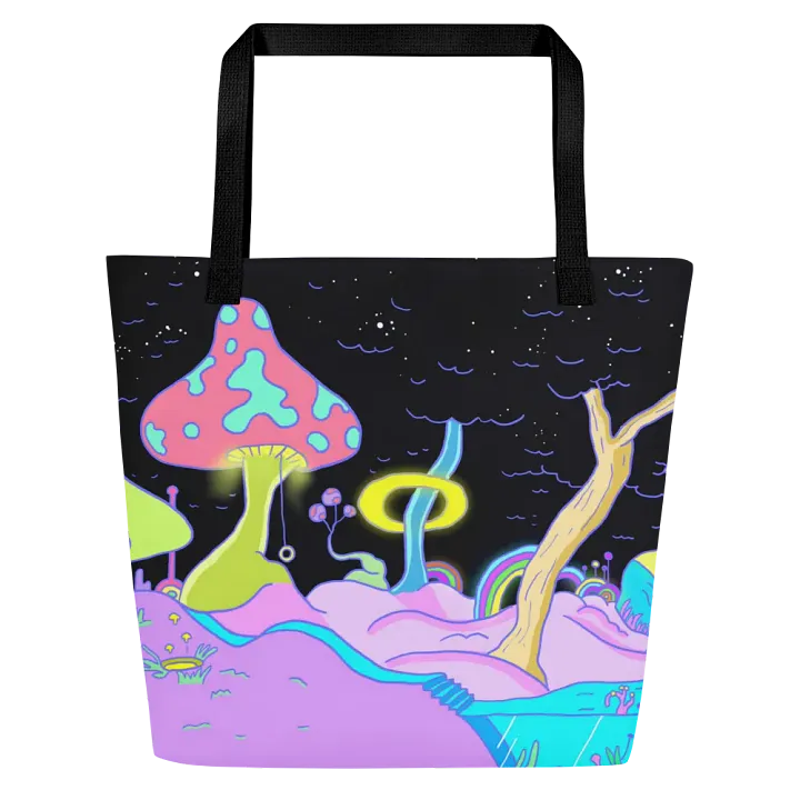 Fantasy Mushroom Tote Bag product image (2)