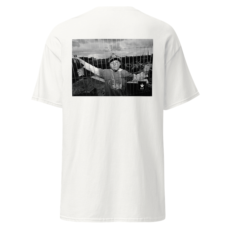 Gallus Tee Glasgow Boy At The Docks White product image (1)