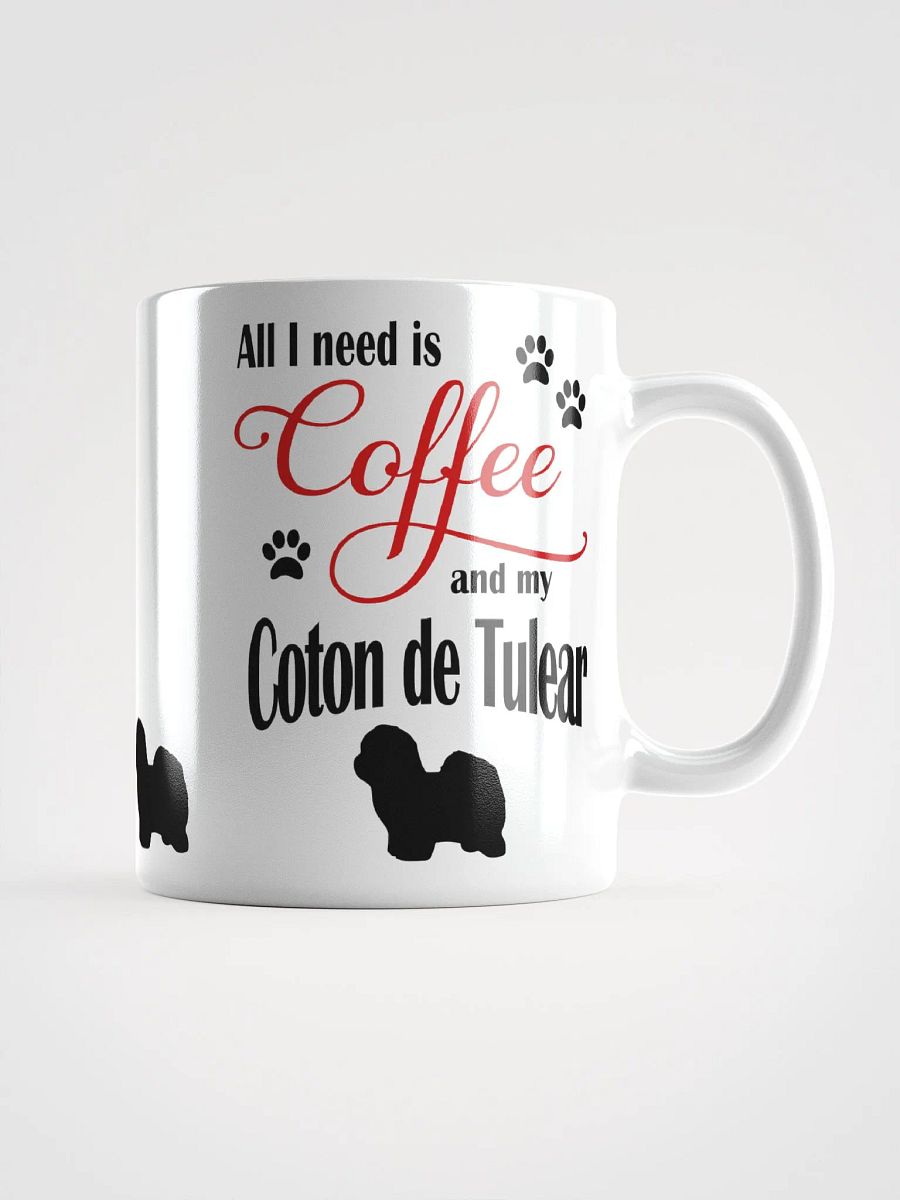 Coffee and my Coton de Tulear Mug product image (1)