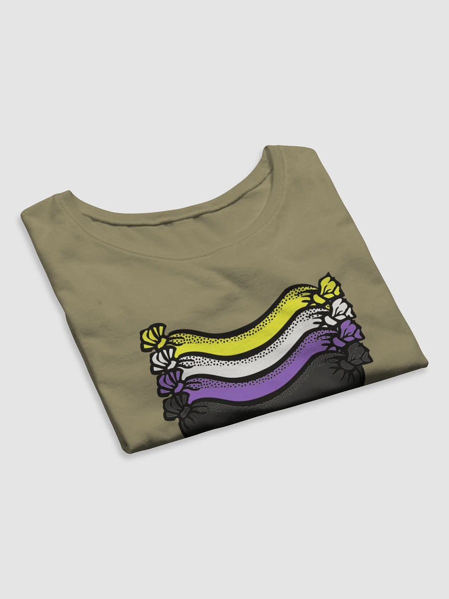Non-Binary Pride Crop Sausage Tee product image (12)