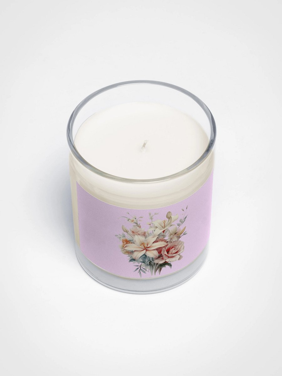 Pink Rose in Bloom Soy Wax Candle product image (3)