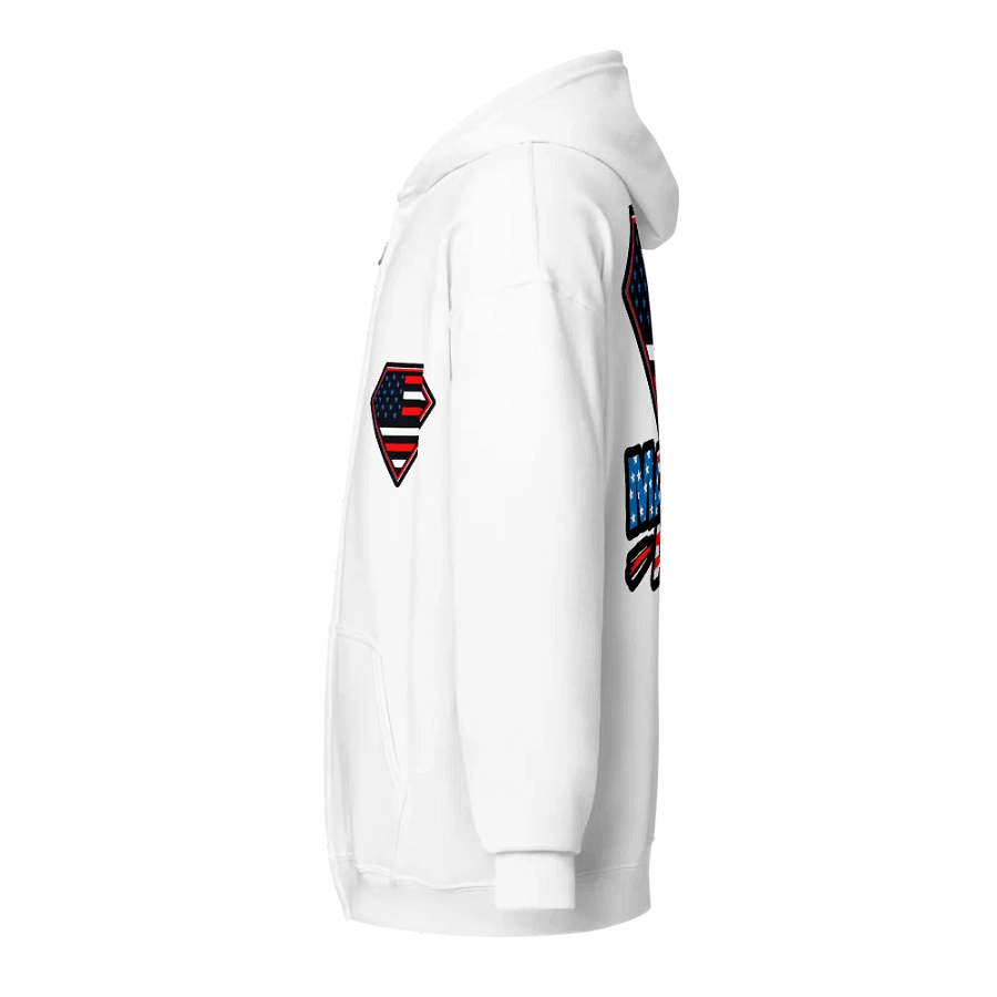 Zip Hoodie: MAGA Diamond product image (15)