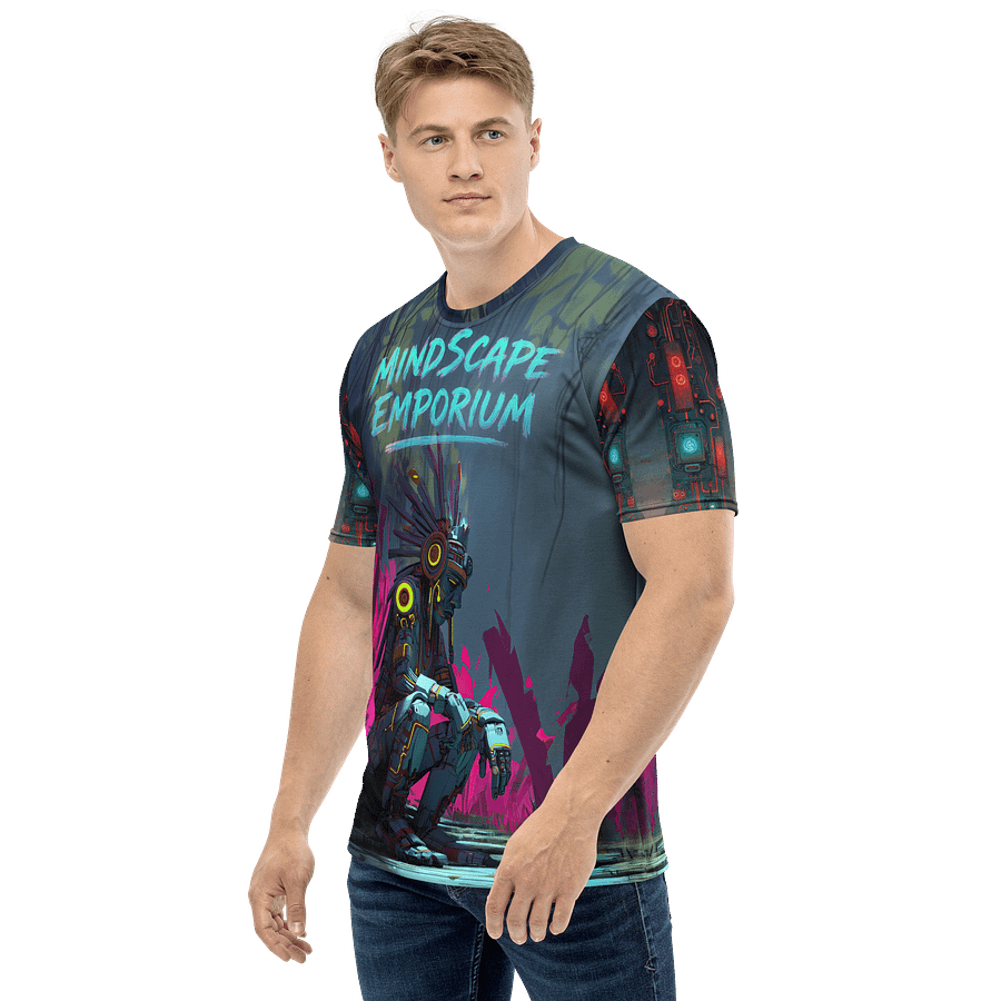 Digital Shaman – Mindscape Emporium Neon Graffiti Tee product image (3)