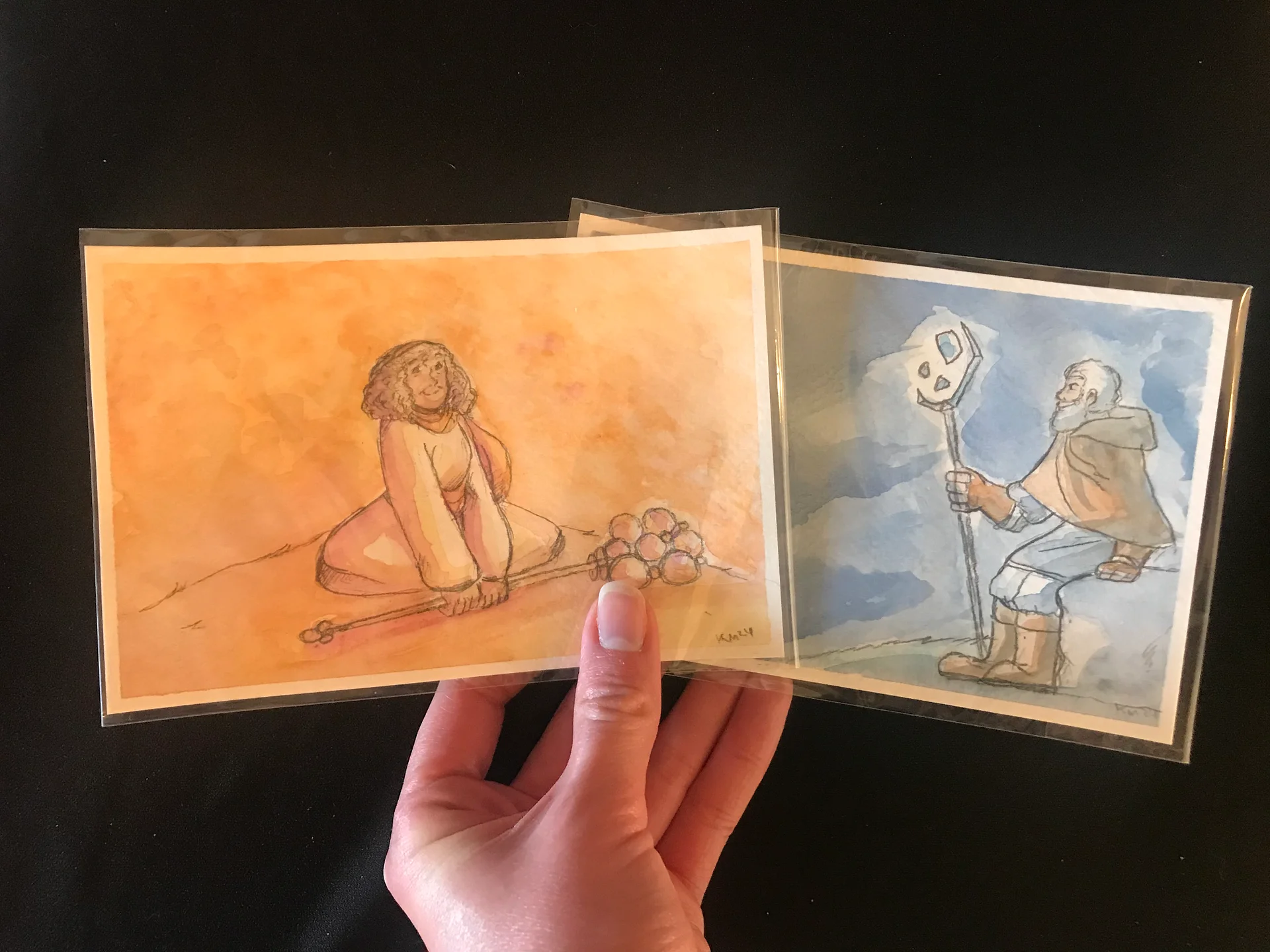 Cloud Wizards Original Watercolors product image (5)