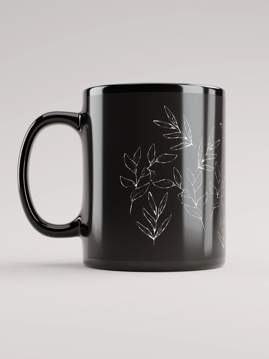Simply Leaves - Black Mug product image (11)