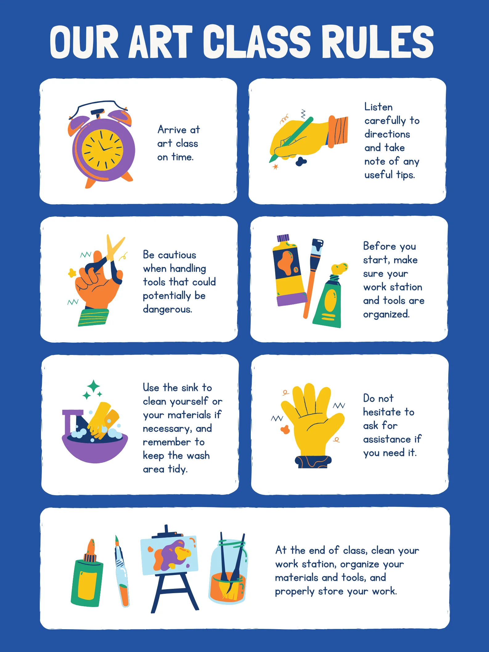 Art Class Rules product image (1)