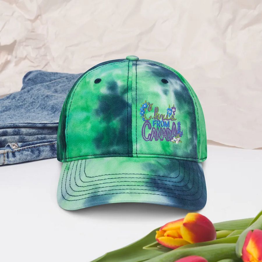 Groovy Tie-Dye Sportsman Hat product image (5)