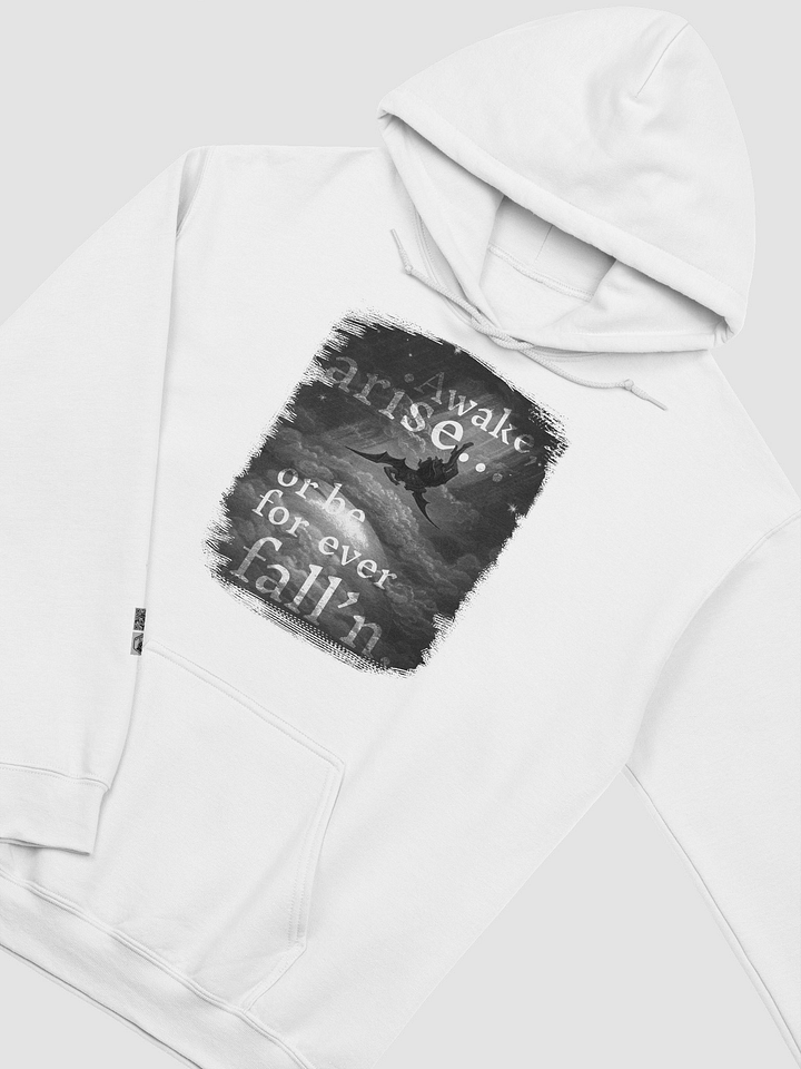 Inspirational Unisex Hoodie - 'Awake, Rise, Forever Fall'n' product image (11)