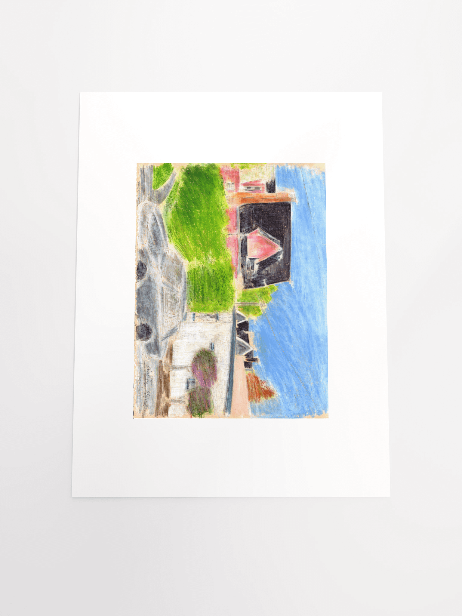 Behind Papa Haydn's 10.08.86 print product image (5)