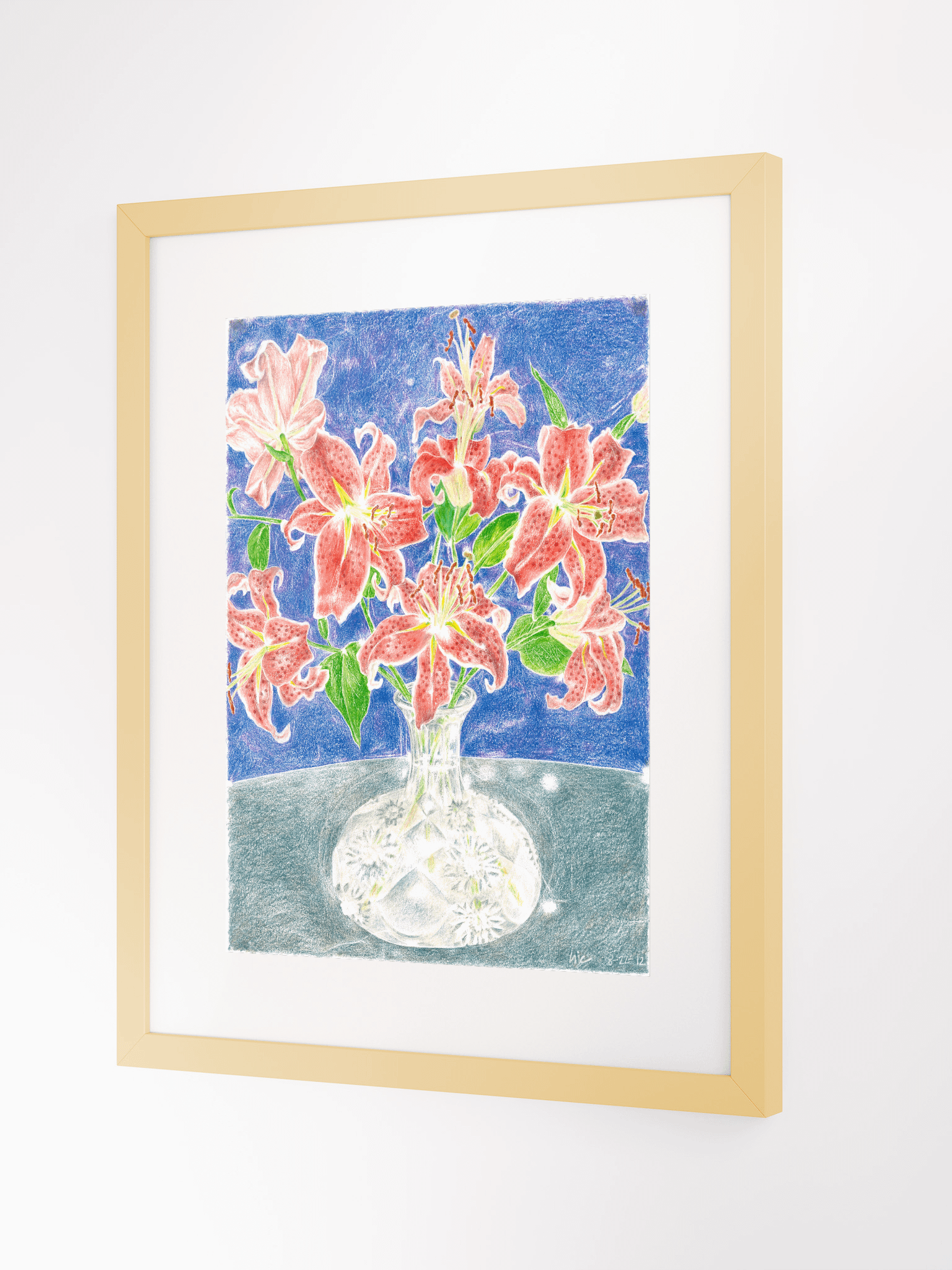 Tiger Lillies 08.22.12 print framed product image (2)