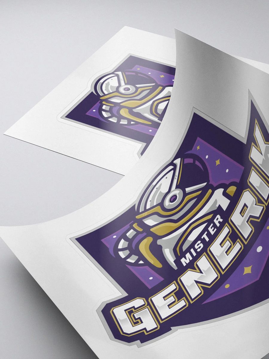 Mister Generik Shield Sticker product image (4)