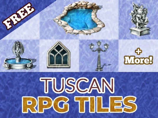 FREE RPG Maker Tuscan Tiles product image (1)