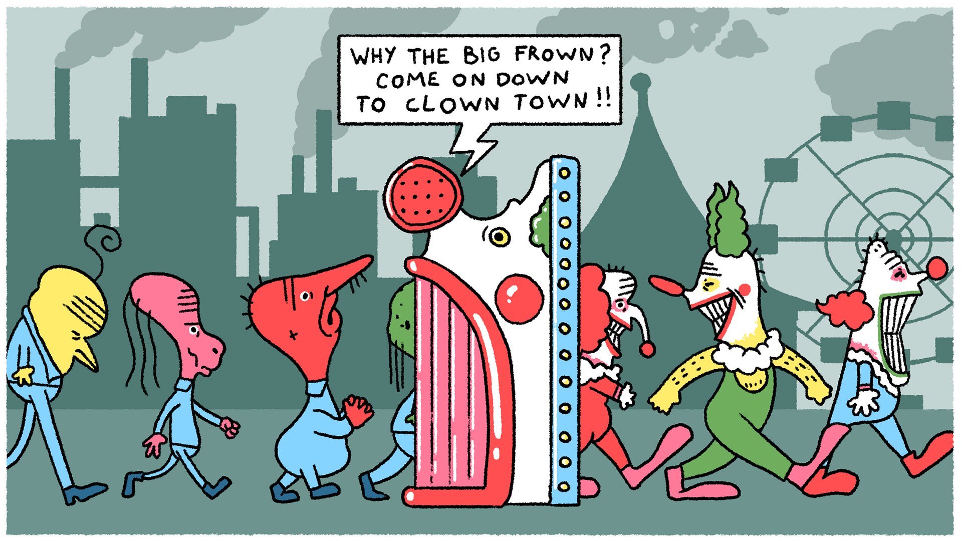 Come on Down to Clown Town product image (72)