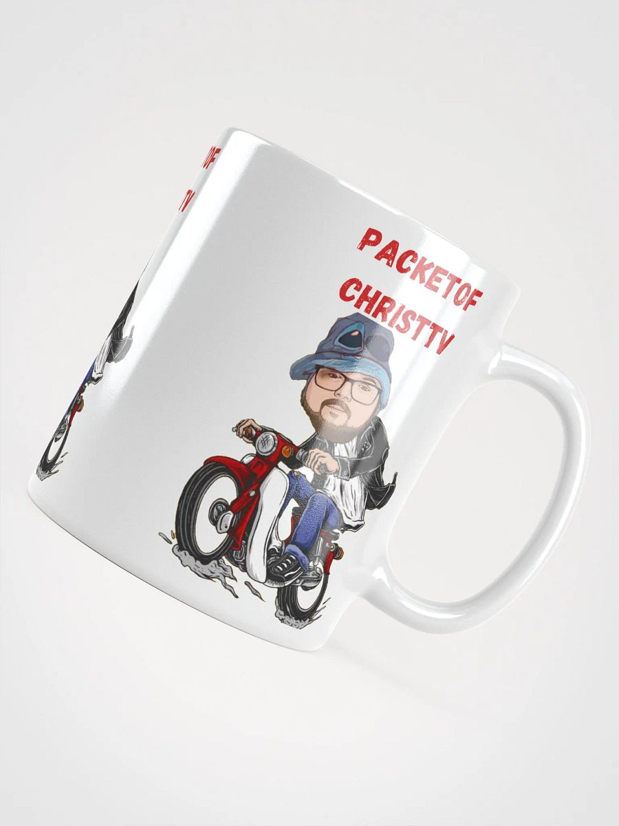 Chris on a bike! mug! product image (8)