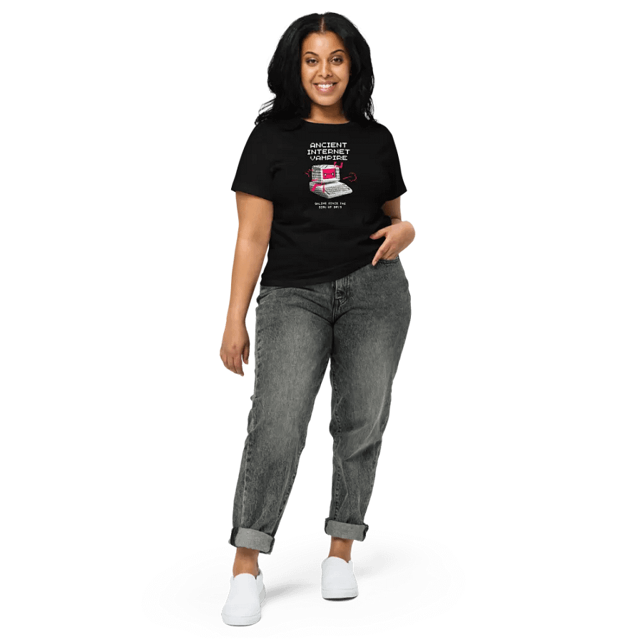 Ancient Internet Vampire Ladies' Tee product image (4)