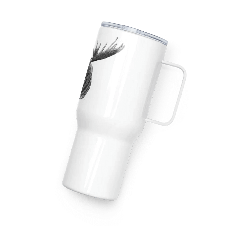 Moose Drawing Travel Cup product image (4)