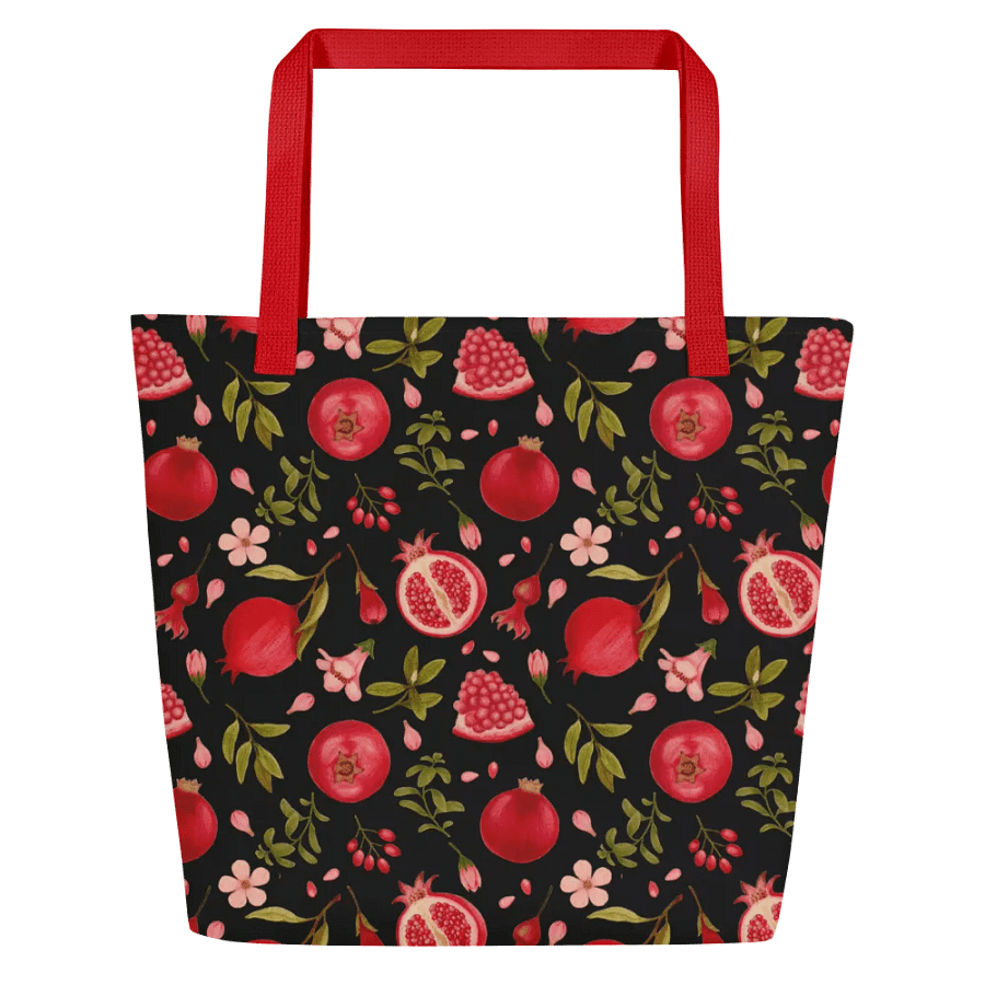 Pomegranate - Large Tote Bag w/ Pocket product image (4)