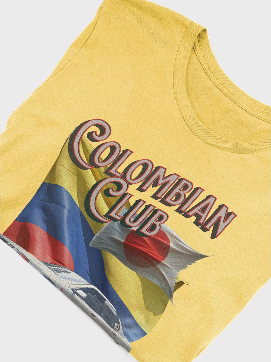 Colombian Club Flag and Japanese Car Club T-Shirt product image (38)