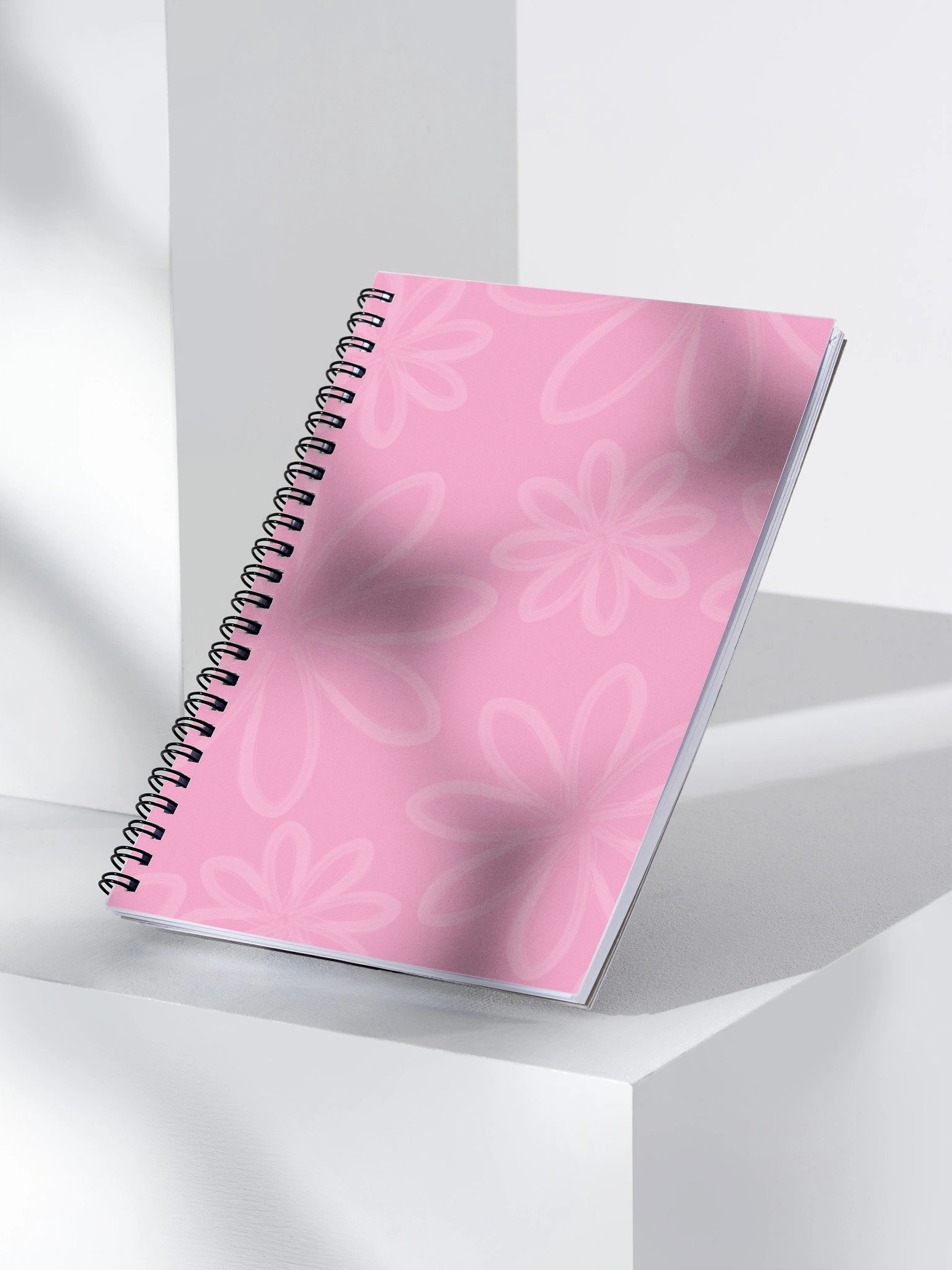 Pink Petals Spiral Notebook product image (3)