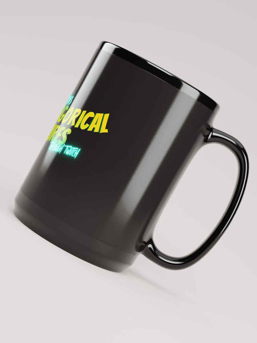 Black Channel Mug 15oz (colour logo) product image (4)