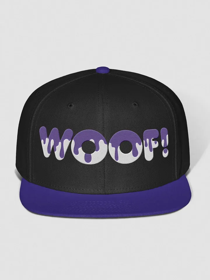 Speak Hat - WOOF! - Purple Drip product image (1)