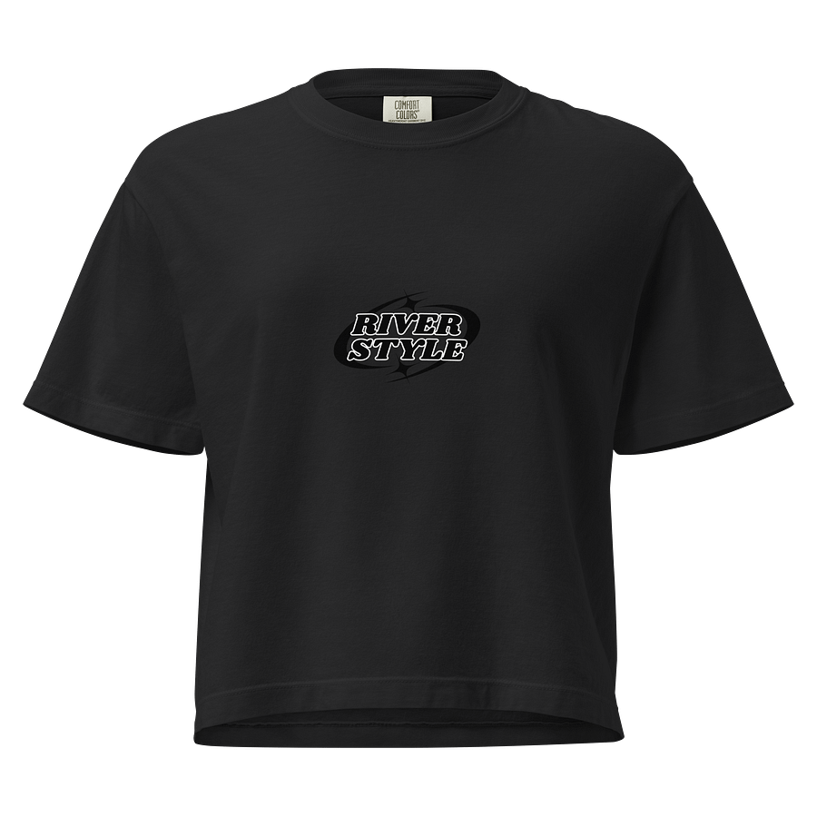 Starry Black River Style Women's Box Tee product image (5)