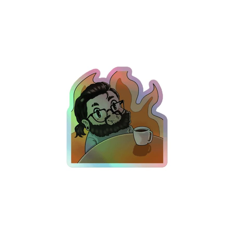 EverythingIsFine Herb Holo Sticker product image (1)