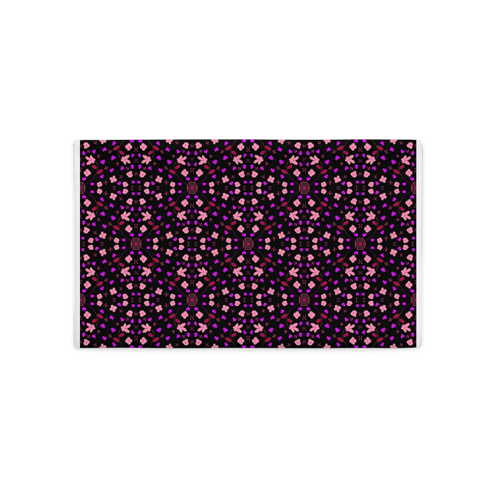 Hearts and Flowers Dark Pillow Case product image (5)