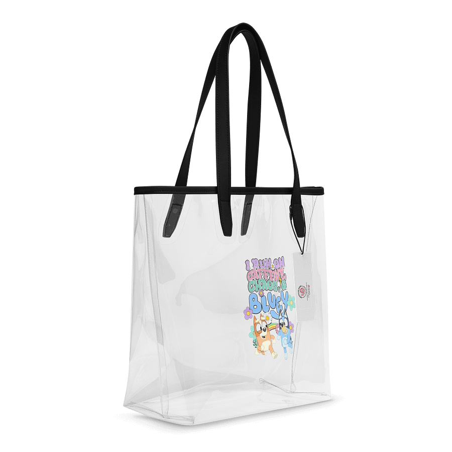 Chaos & Caffeine Clear Tote Bag product image (6)