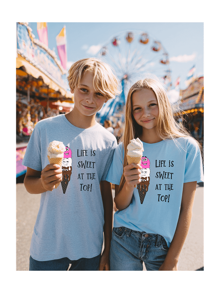 LIFE IS SWEET AT THE TOP – YOUTH TEE product image (2)