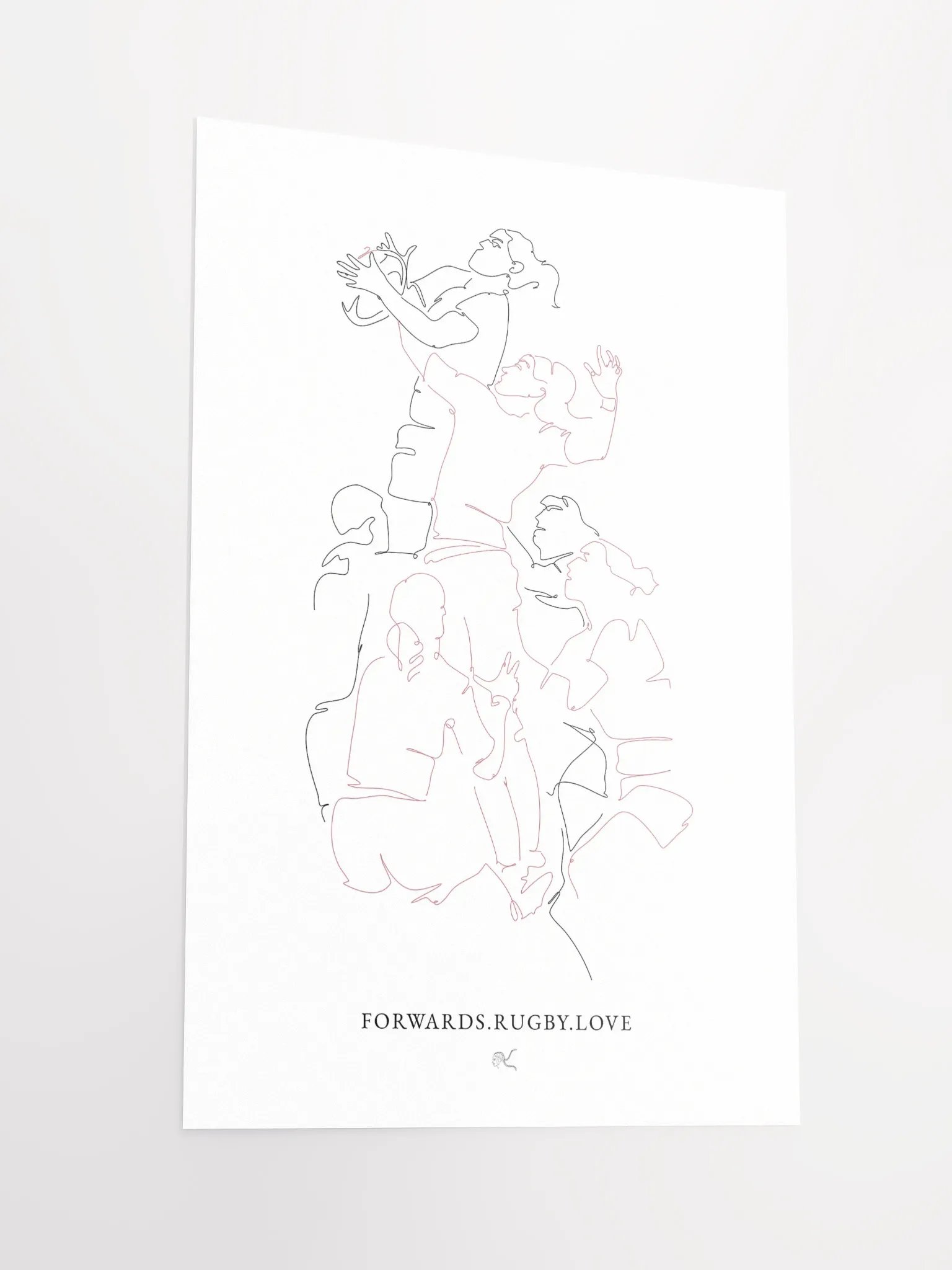 Rugby Love: Enhanced Matte Poster product image (6)