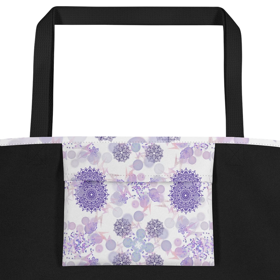 Lilac Mandala Tote Bag product image (4)