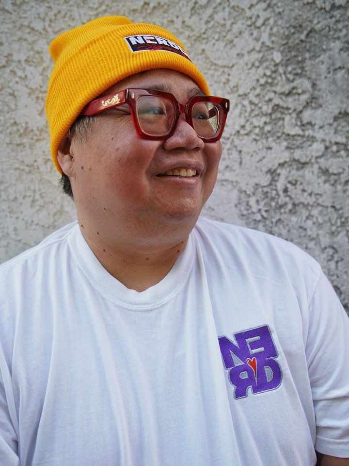 Nerd Heart Embroidered Tee (Streamer Edition) product image (2)