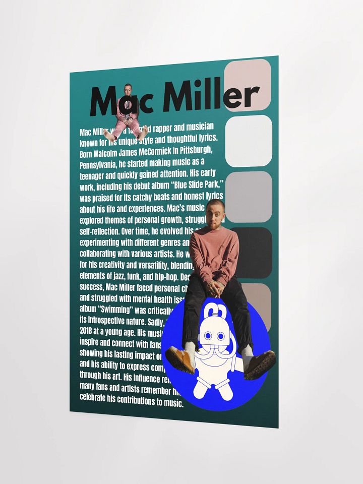 (20x30in) Mac Miller: Premium Unframed Poster product image (2)