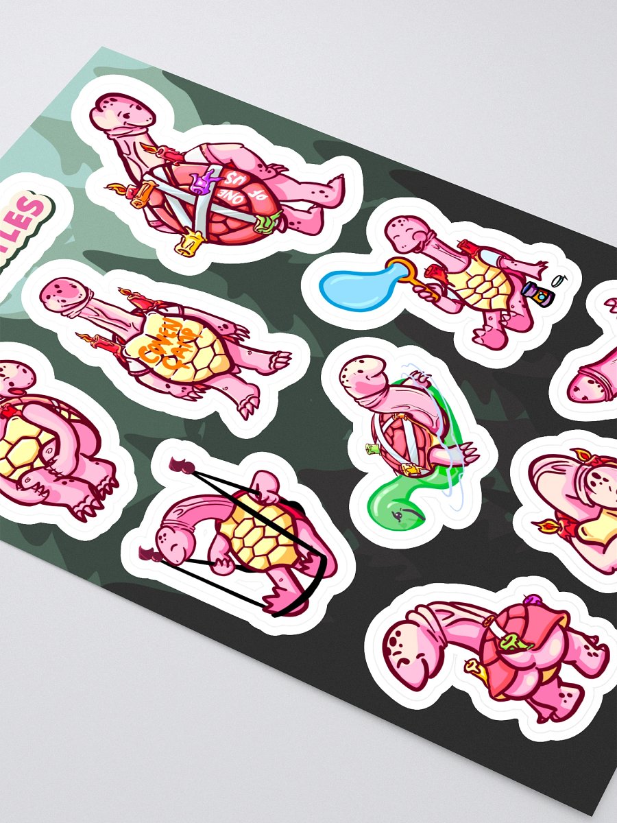 Tantric Turtles Sticker Sheet product image (2)