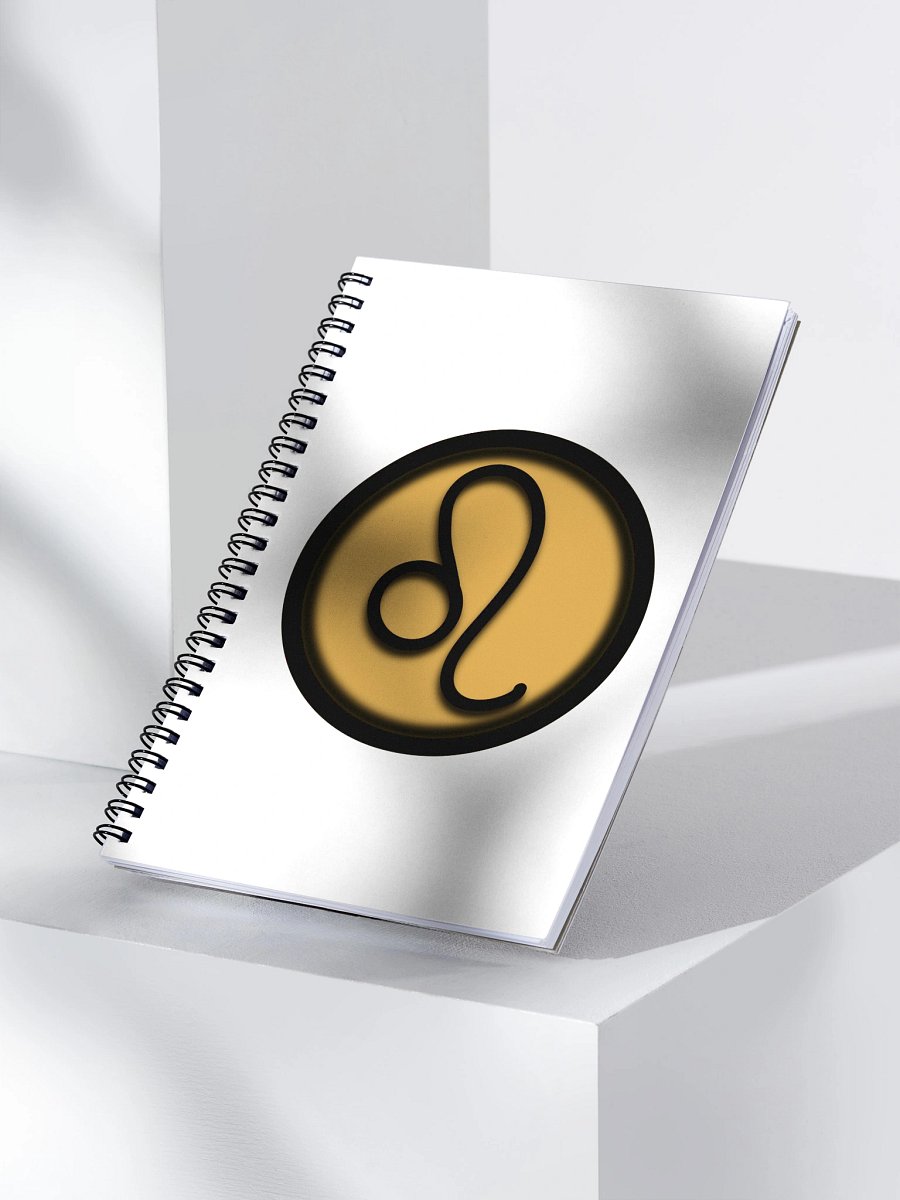Astrology Symbol | Zodiac Sign | Leo Spiral Notebook product image (3)