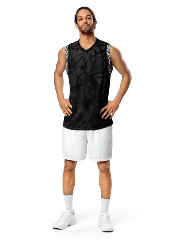Break the rules | Recycled Unisex Basketball Jersey product image (2)