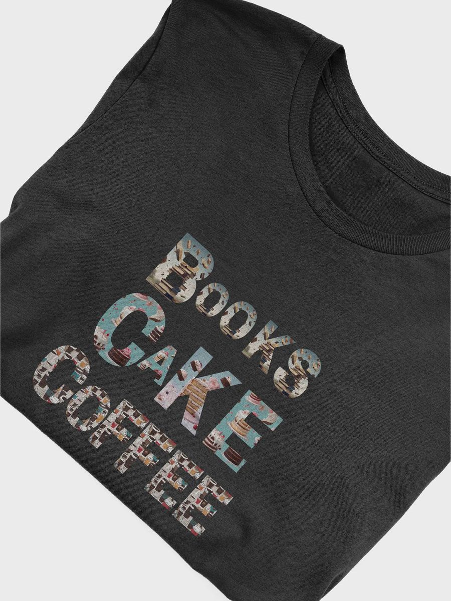 Books Cake Coffee - Unisex T-shirty product image (55)