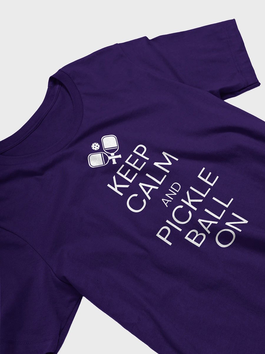 Keep Calm & Pickleball On Tee product image (3)
