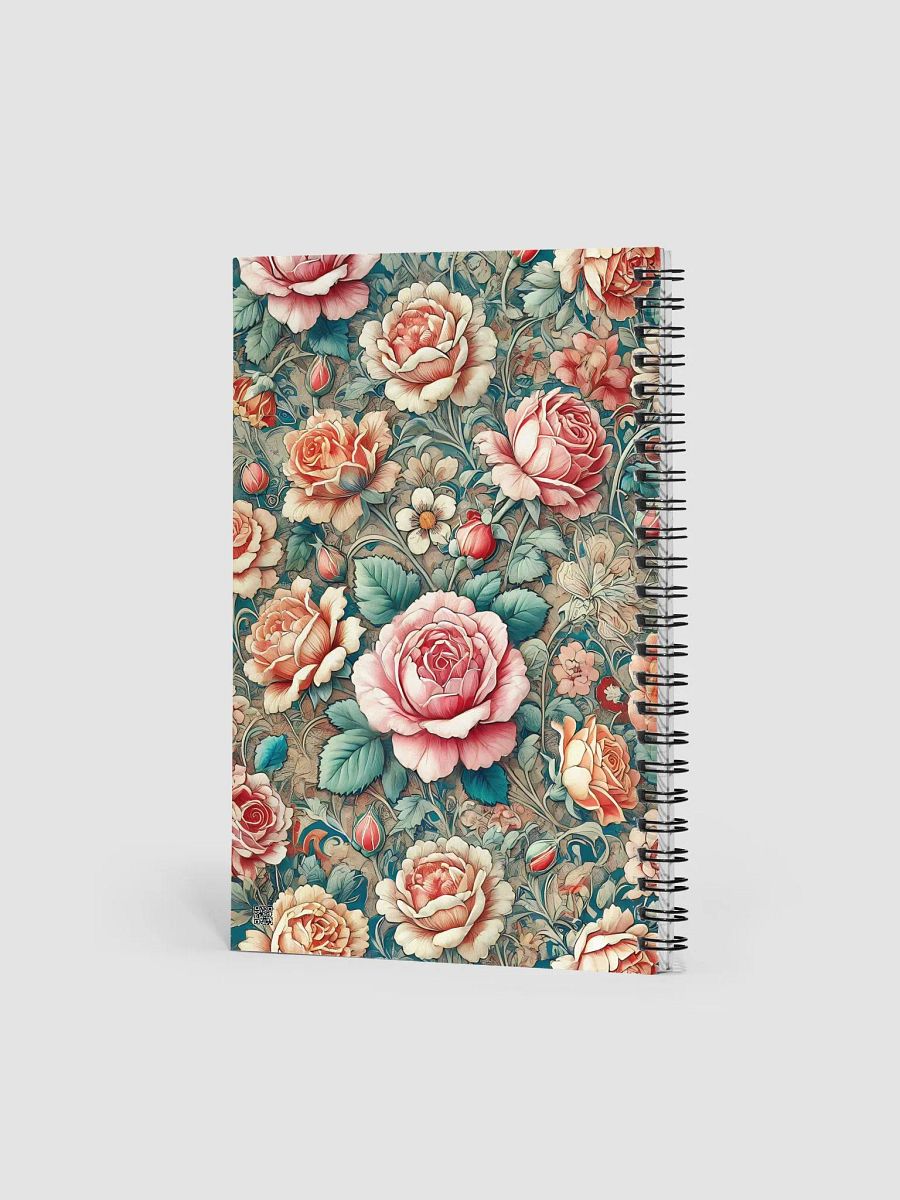 Royal Floral Spiral Notebook product image (2)
