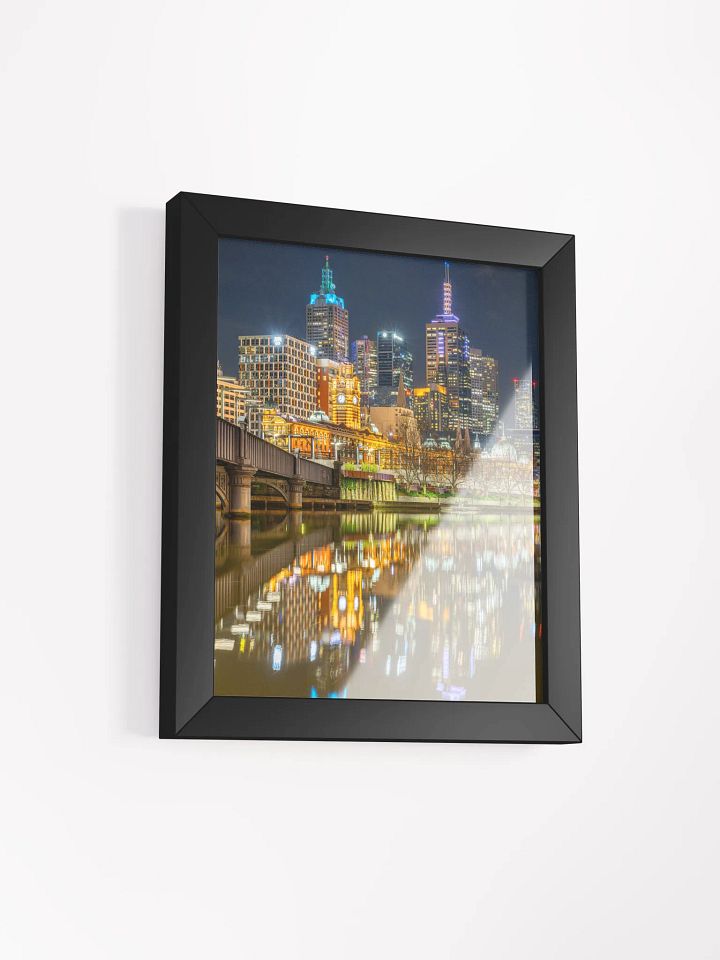 Melbourne at Night | Framed product image (2)