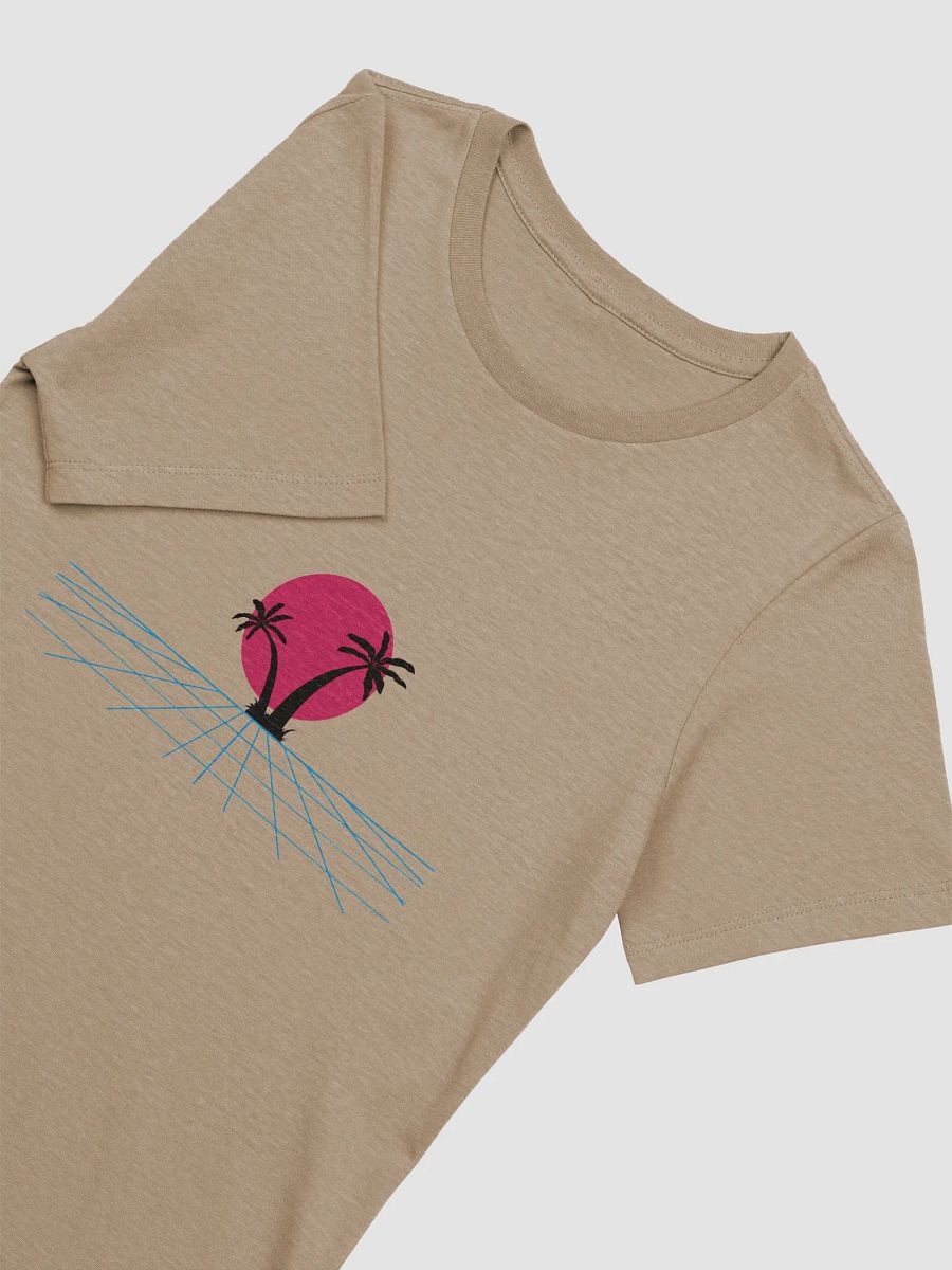 Retro Sunset Palm Women's Relaxed T-Shirt product image (3)