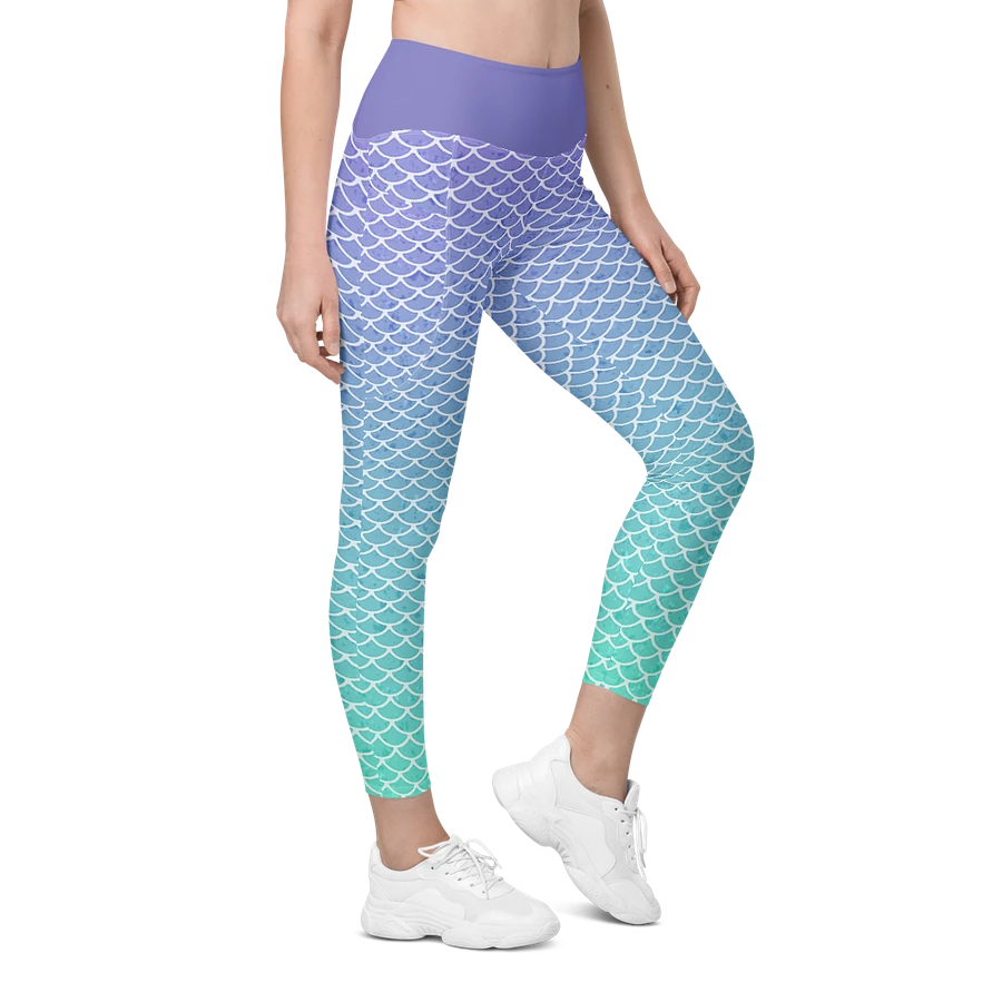 Gaming Mermaid Leggings with Pockets product image (11)